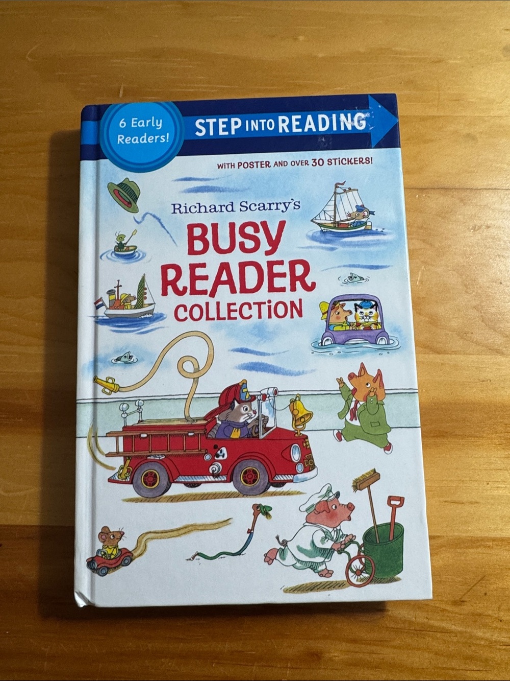 🌈2/$8	 Richard Scarry’s Busy Reader Collection : Step Into Reading Level 1